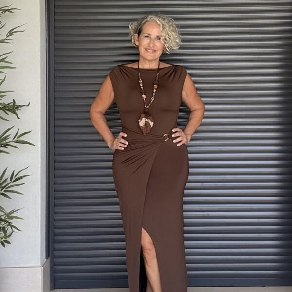 Vestido Chocolate Giorgia