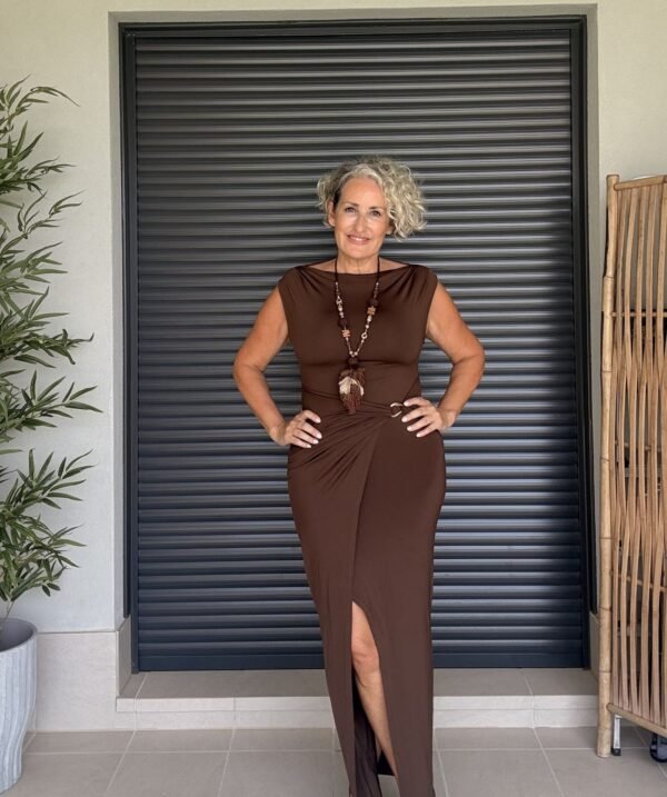Vestido Chocolate Giorgia