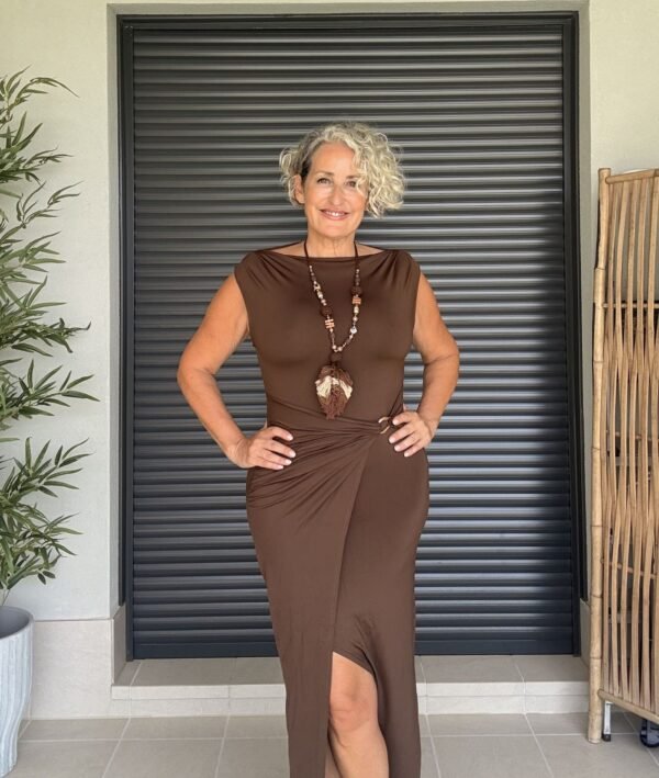 Vestido Chocolate Giorgia