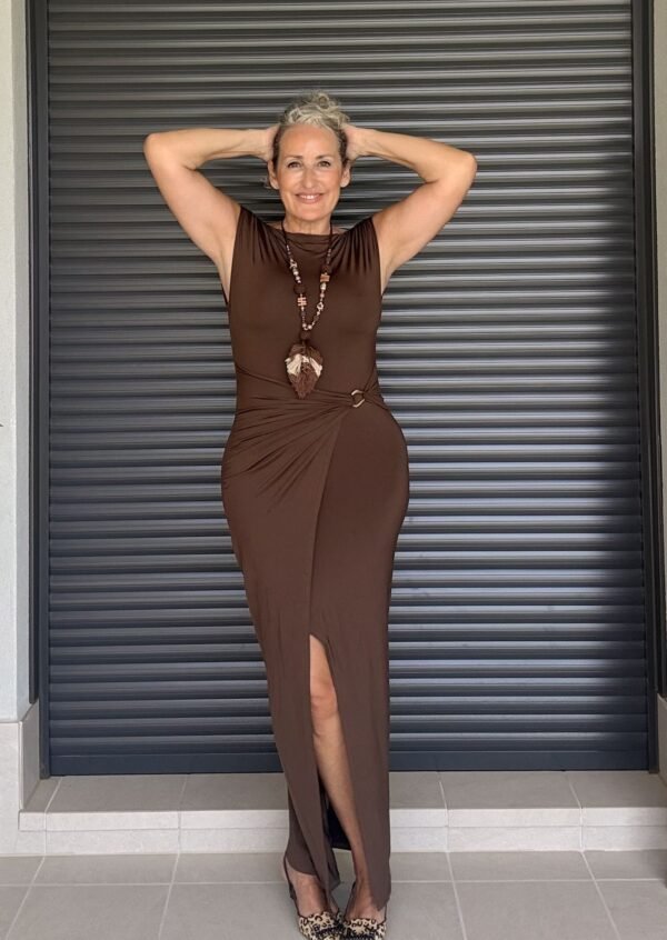 Vestido Chocolate Giorgia
