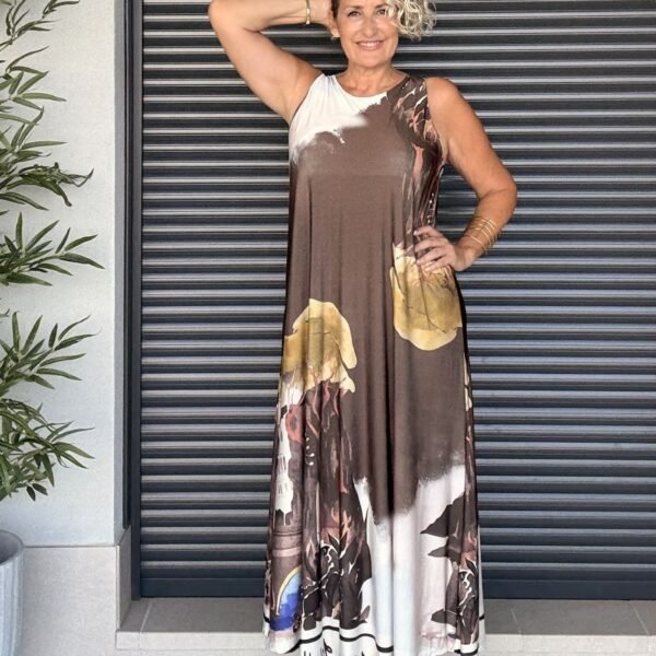 Vestido Chocolate Safari