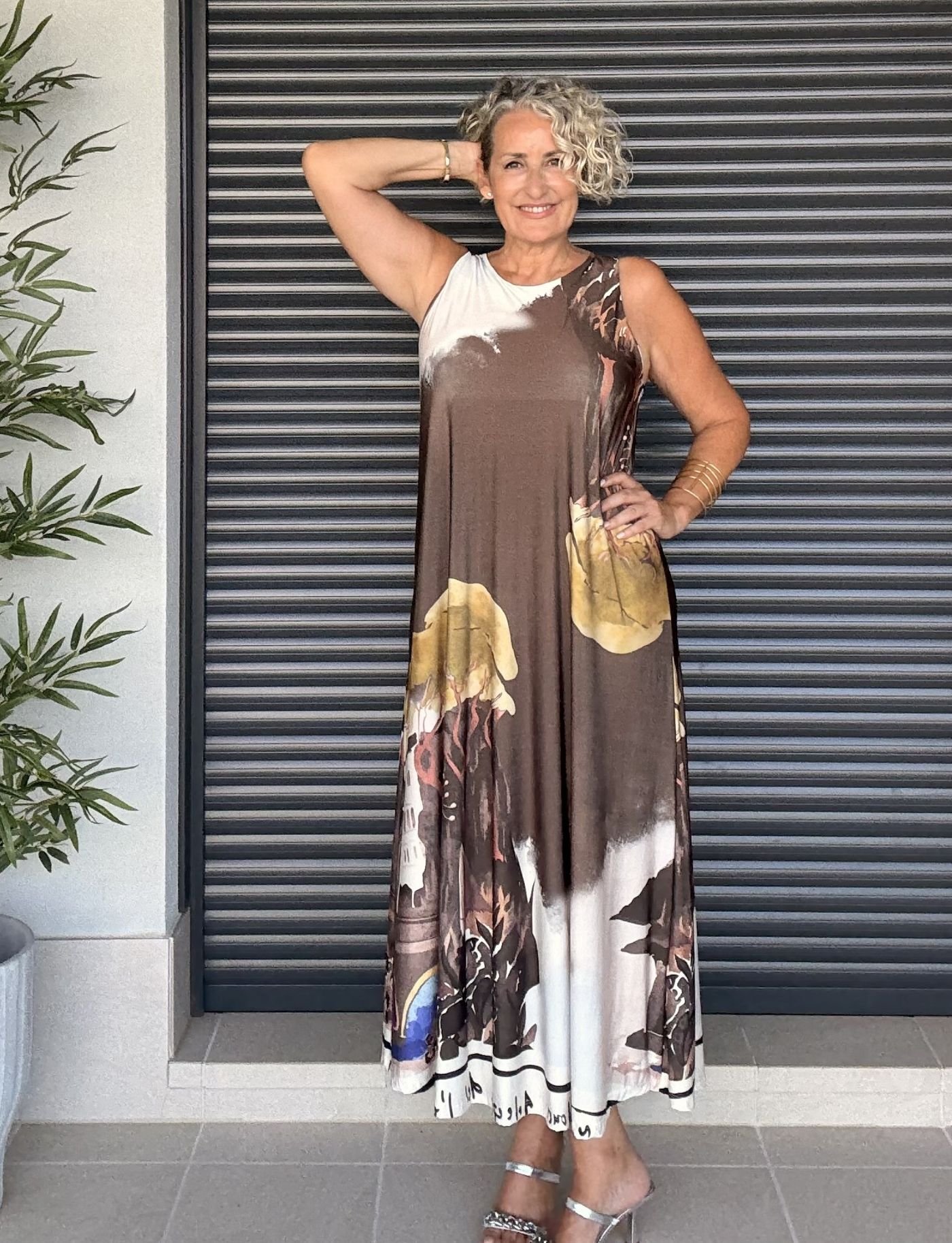 Vestido Chocolate Safari