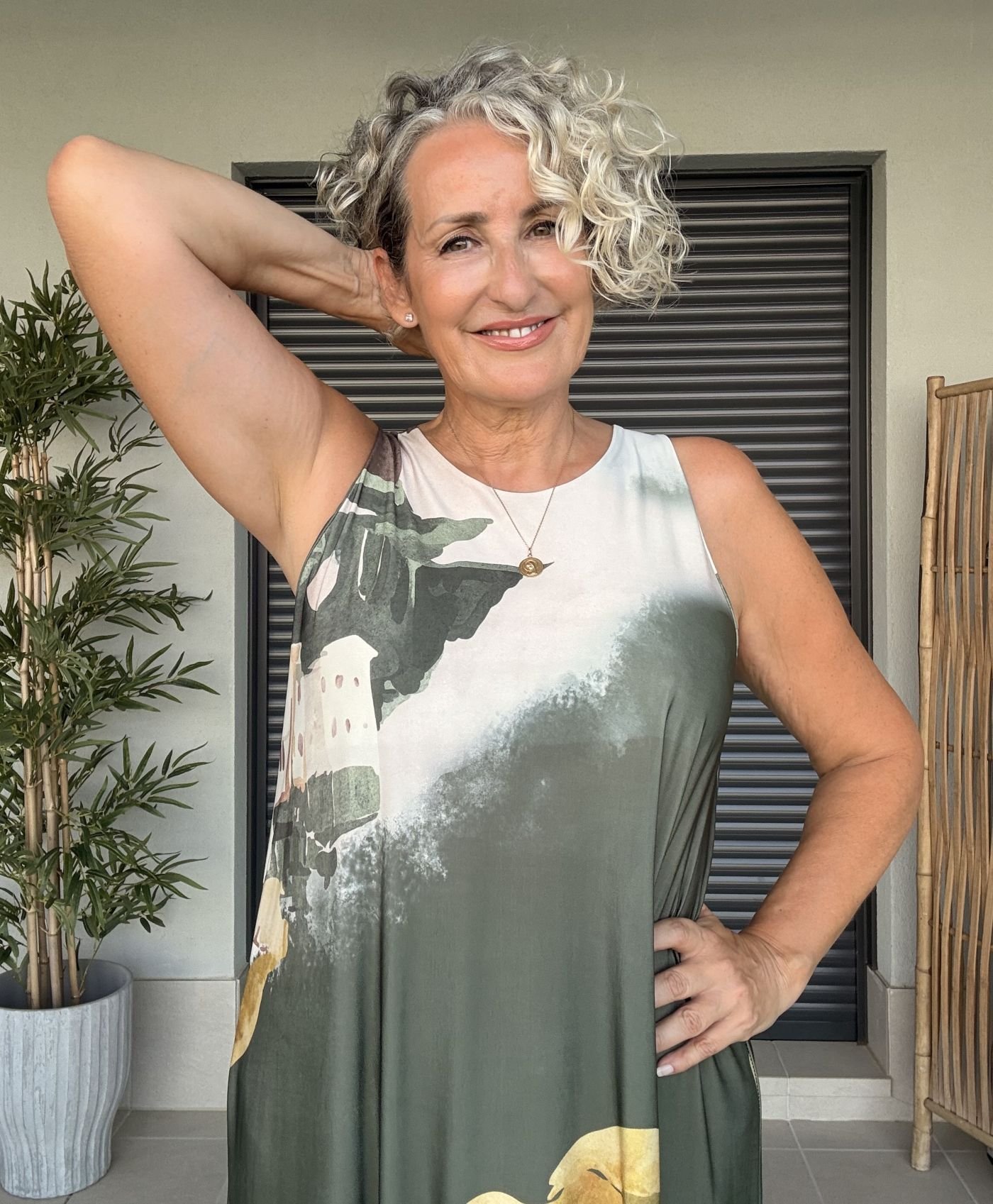 Vestido Verde Safari