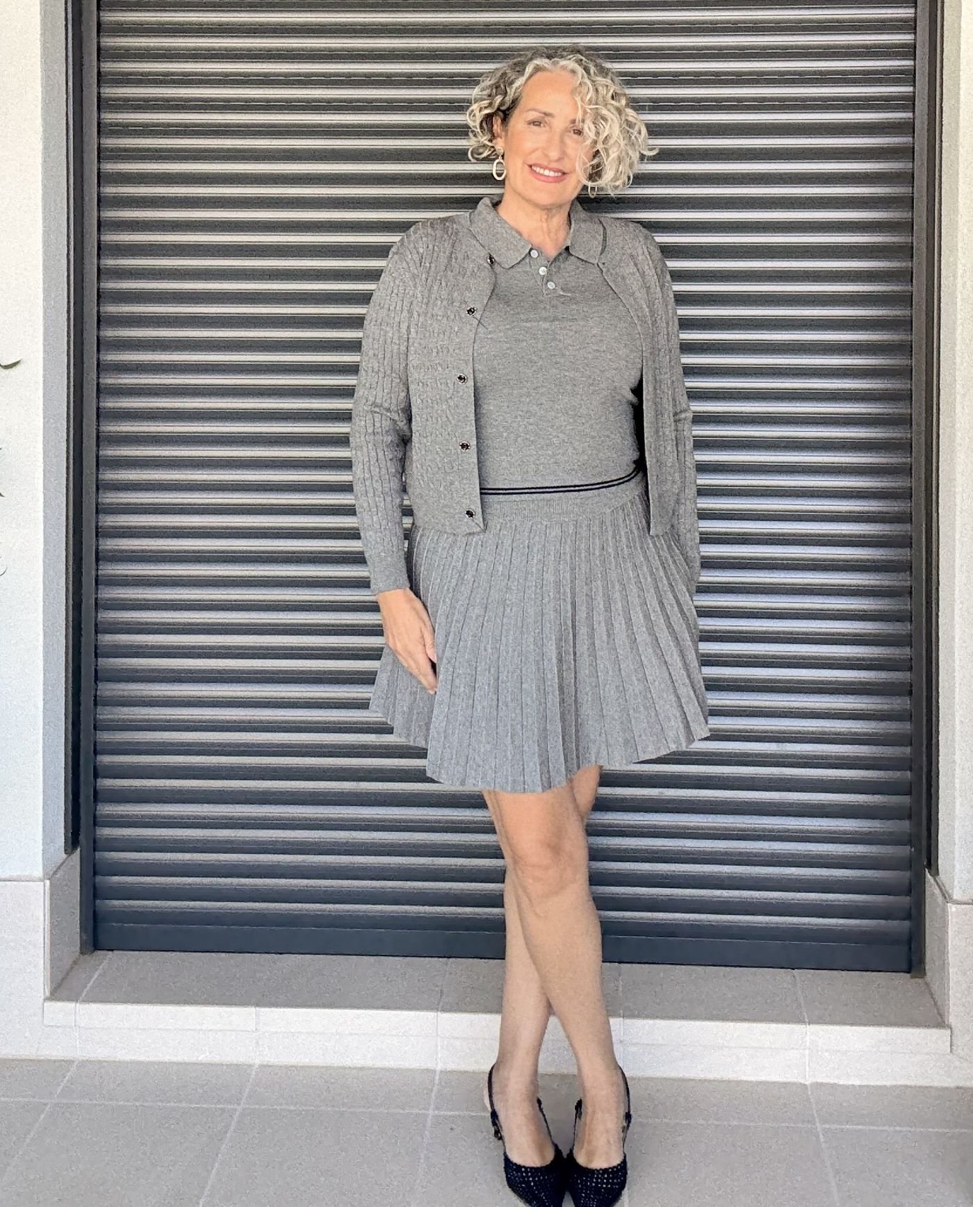 Conjunto Gris Punto Élite