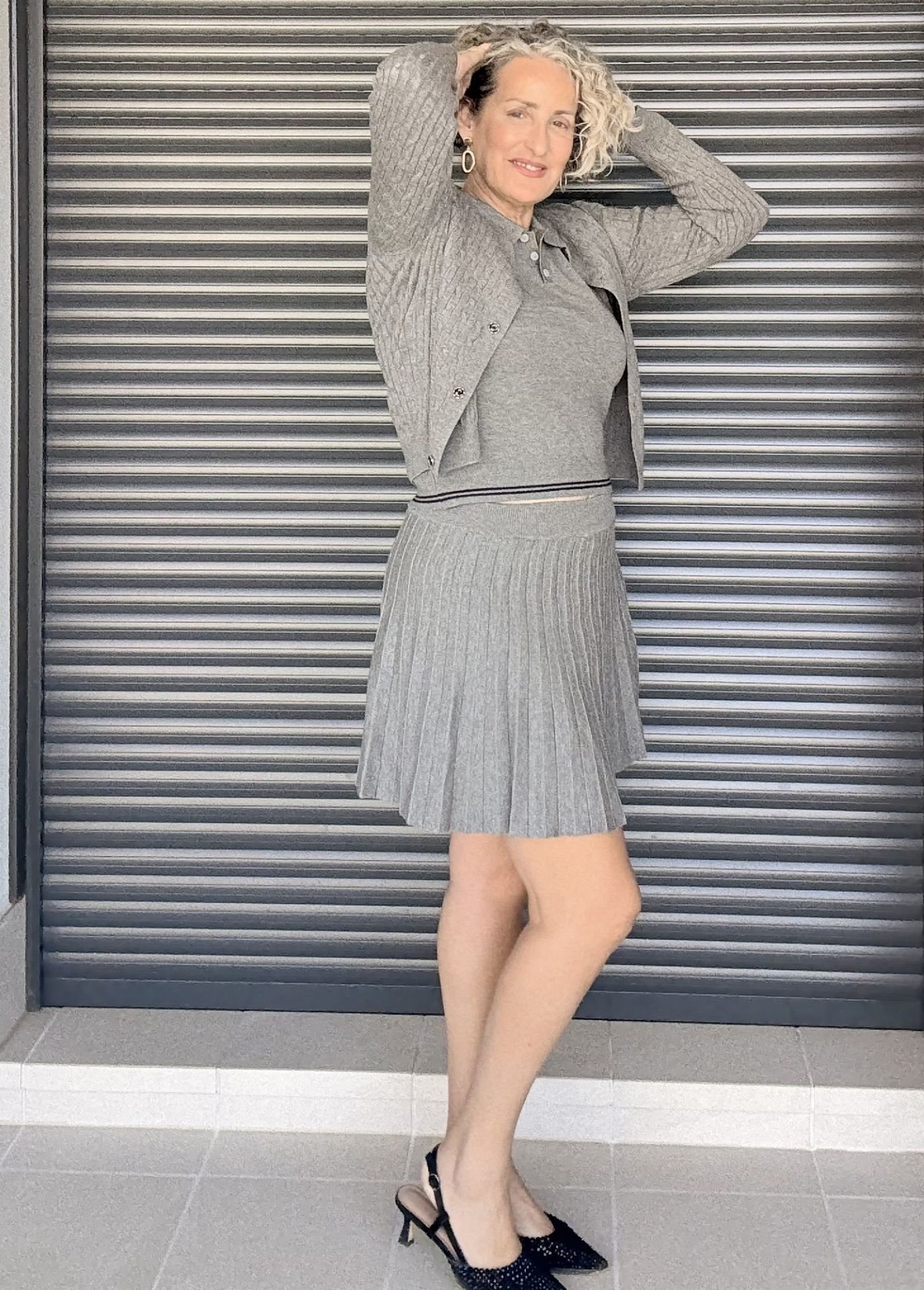 Conjunto Gris Punto Élite