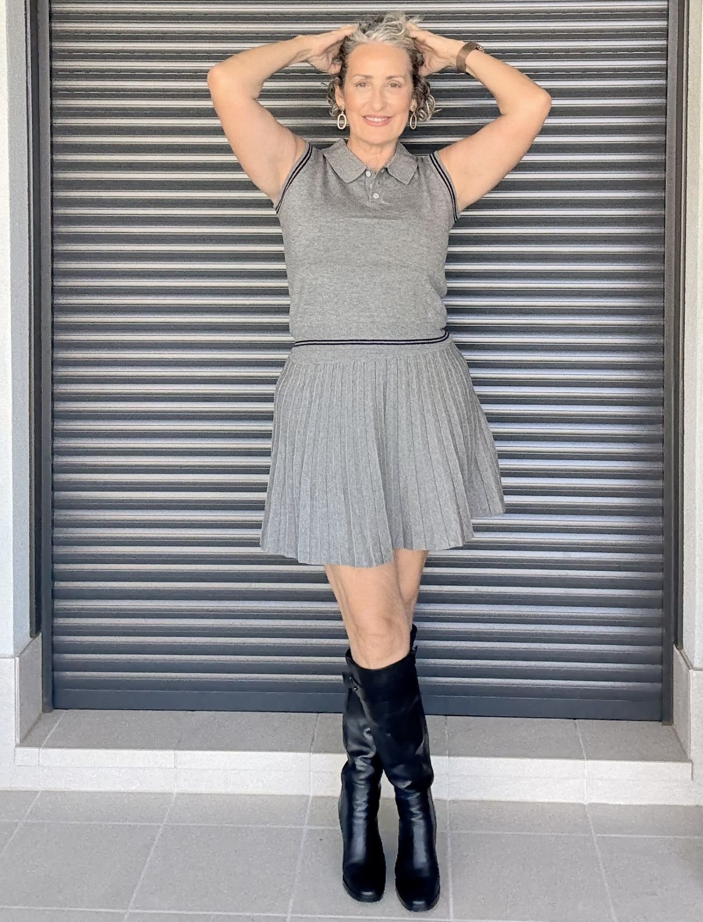 Conjunto Gris Punto Élite