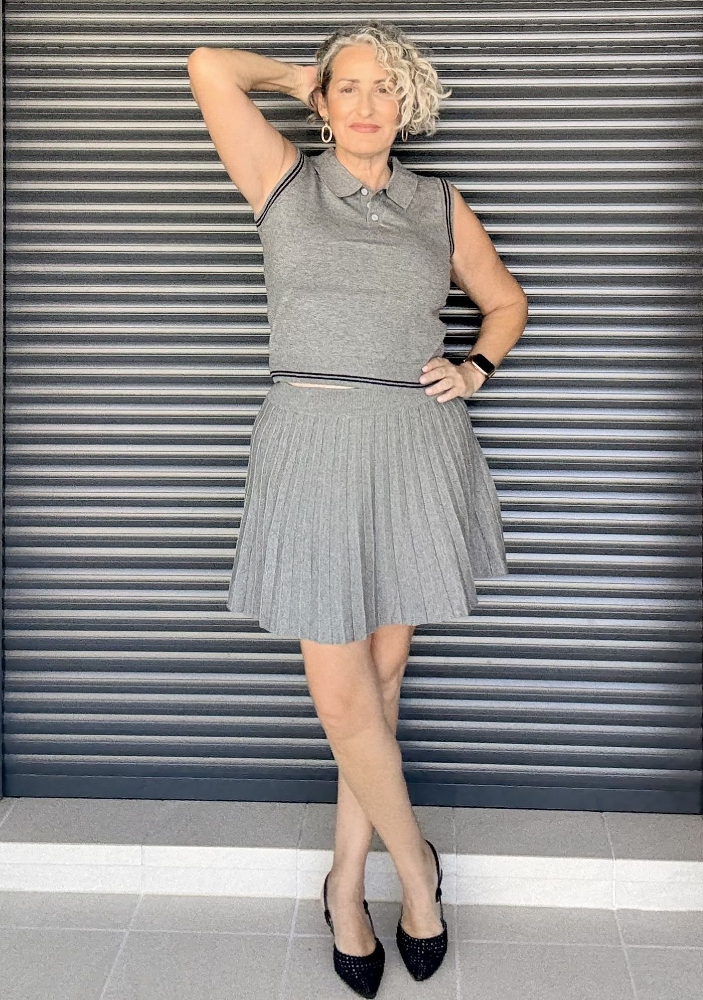 Conjunto Gris Punto Élite