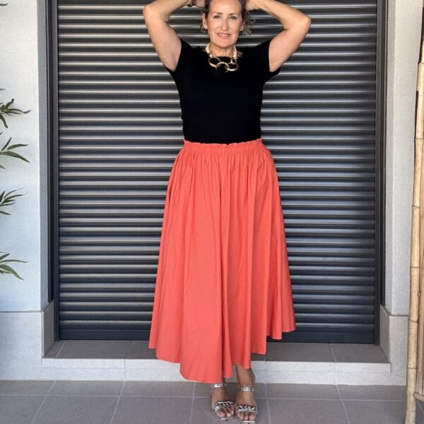 Falda Coral Larga Falda Coral Larga