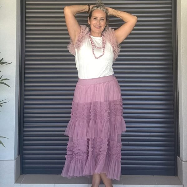 Falda Tul Nude Falda Tul Nude