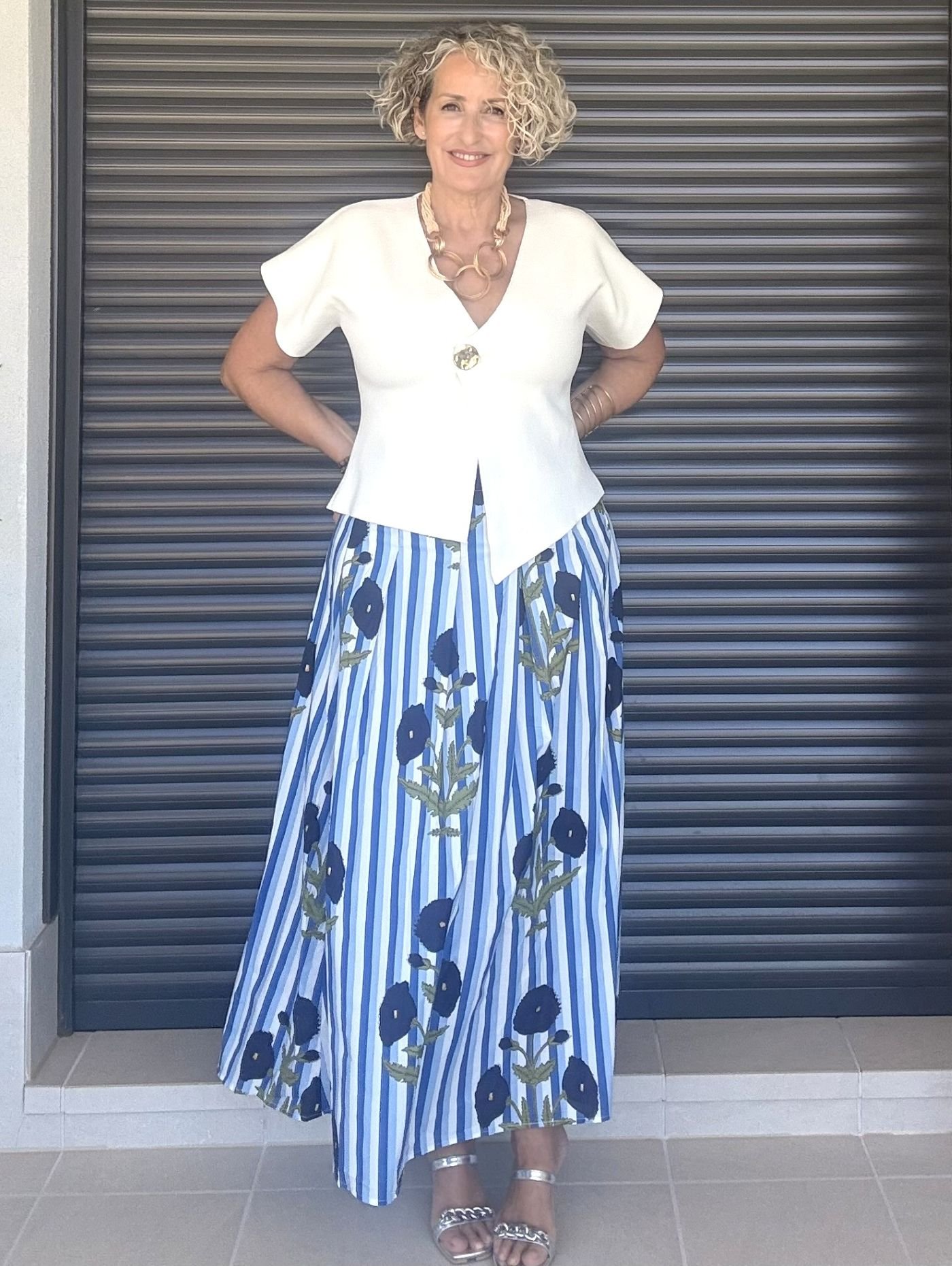 Falda Tiro Alto Aurora - Imagen 9