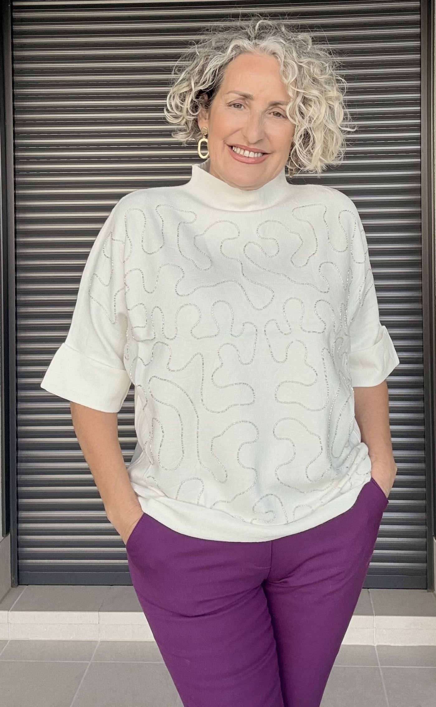 Jersey blanco Silver