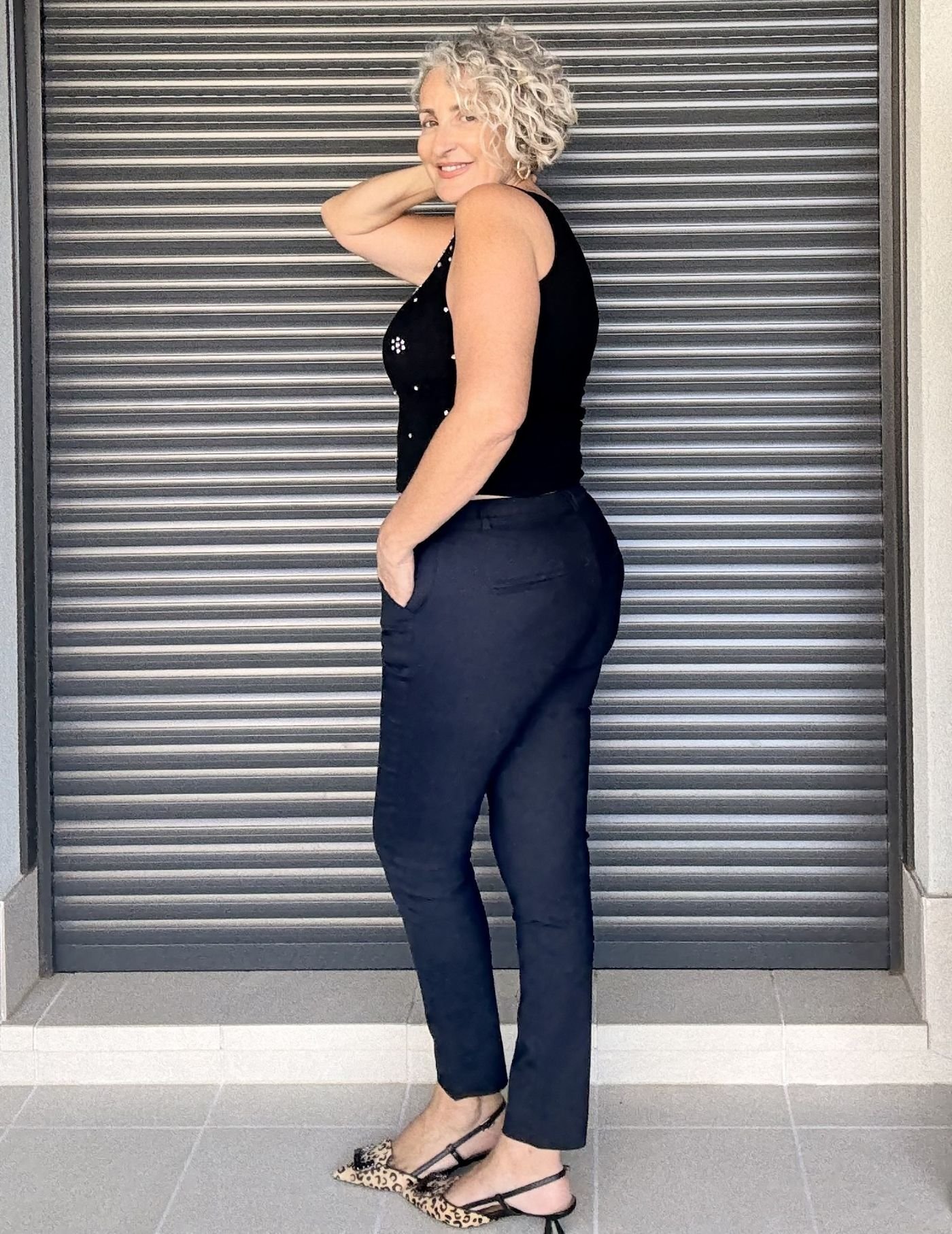 Pantalón Chino slim Azul