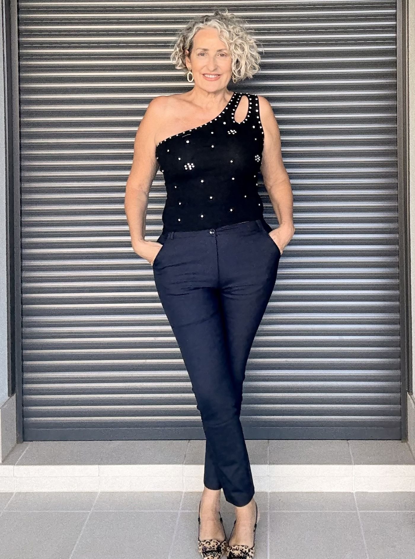 Pantalón Chino slim Azul