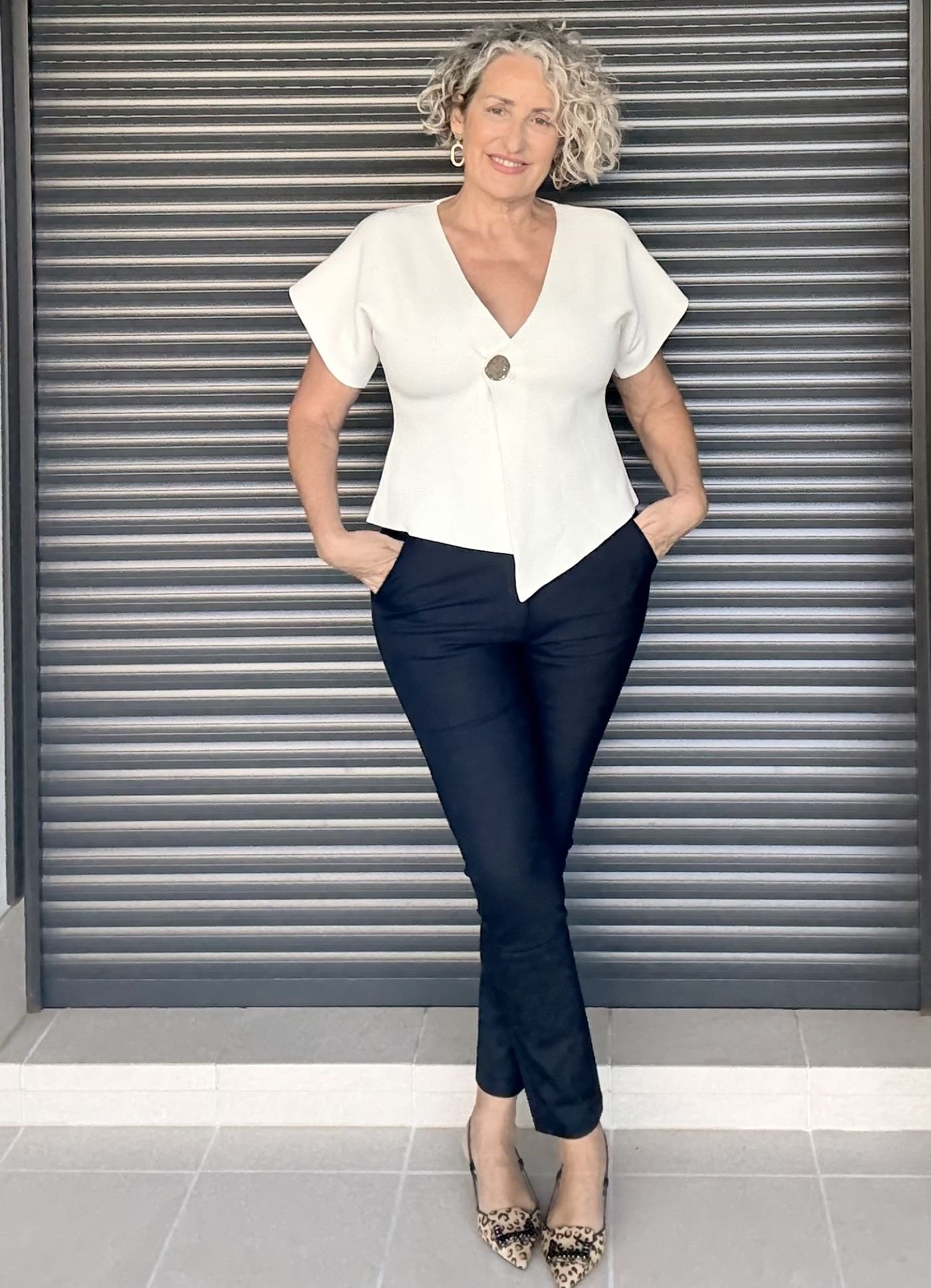 Pantalón Chino slim Azul