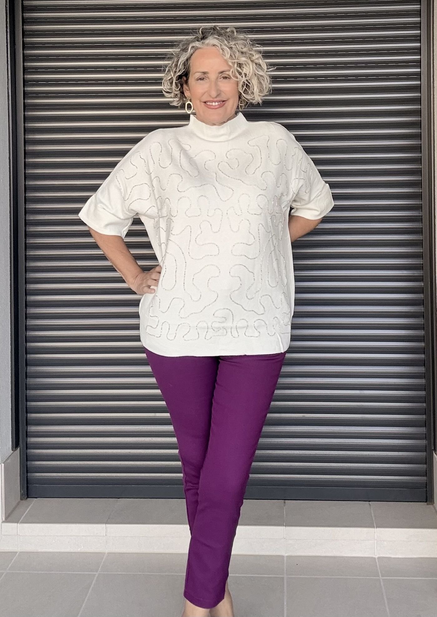 Pantalón Chino Buganvilla