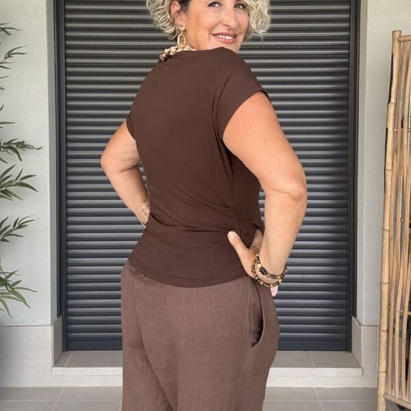 Pantalón Chocolate Aura Pantalón Chocolate Aura