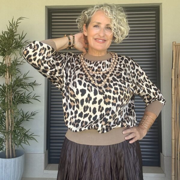 Sudadera Animal marrón