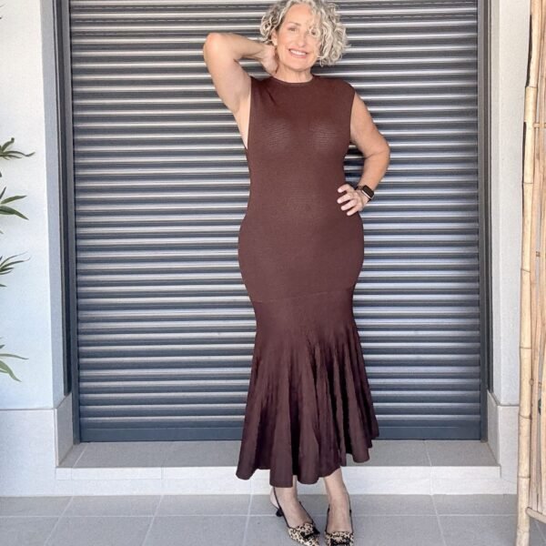 Vestido Sevilla Marrón