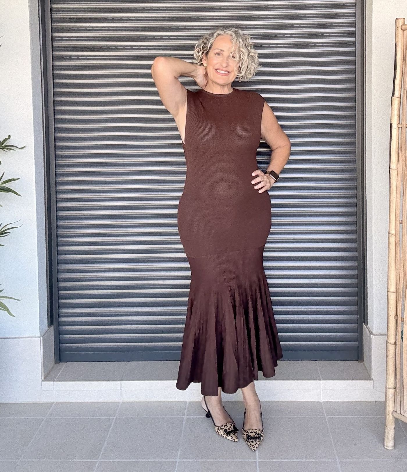 Vestido Sevilla Marrón