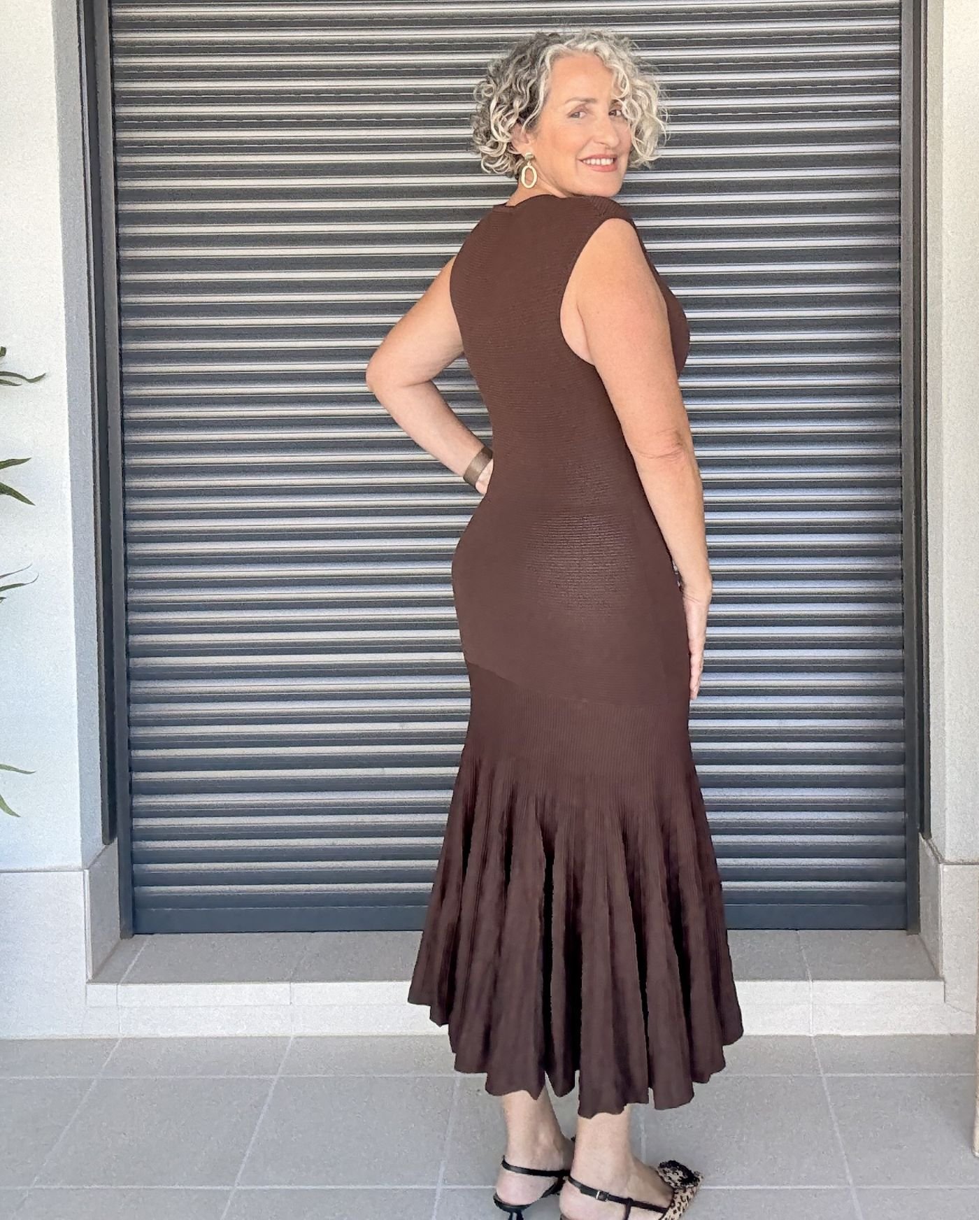 Vestido Sevilla Marrón