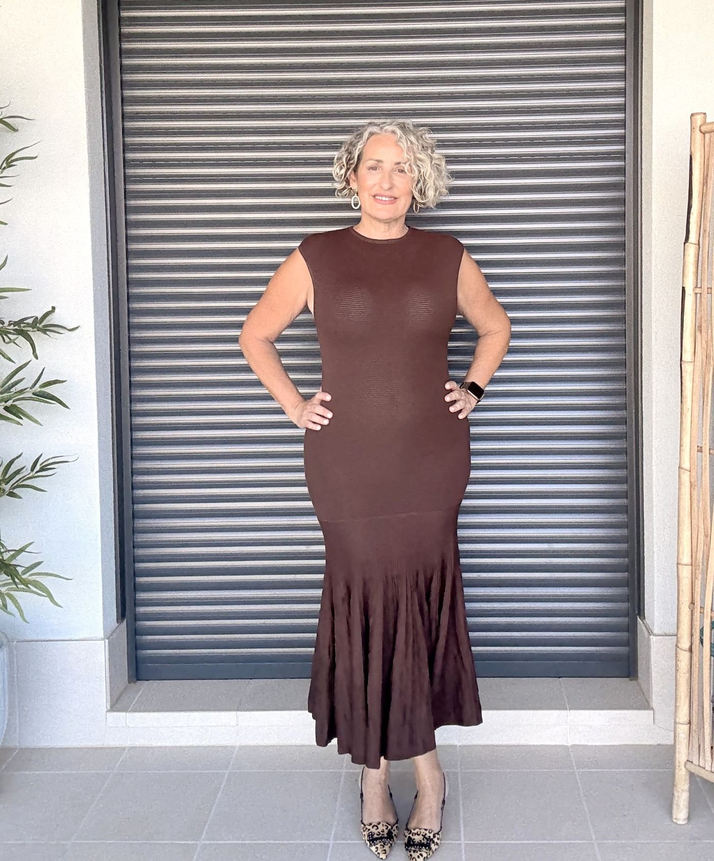 Vestido Sevilla Marrón