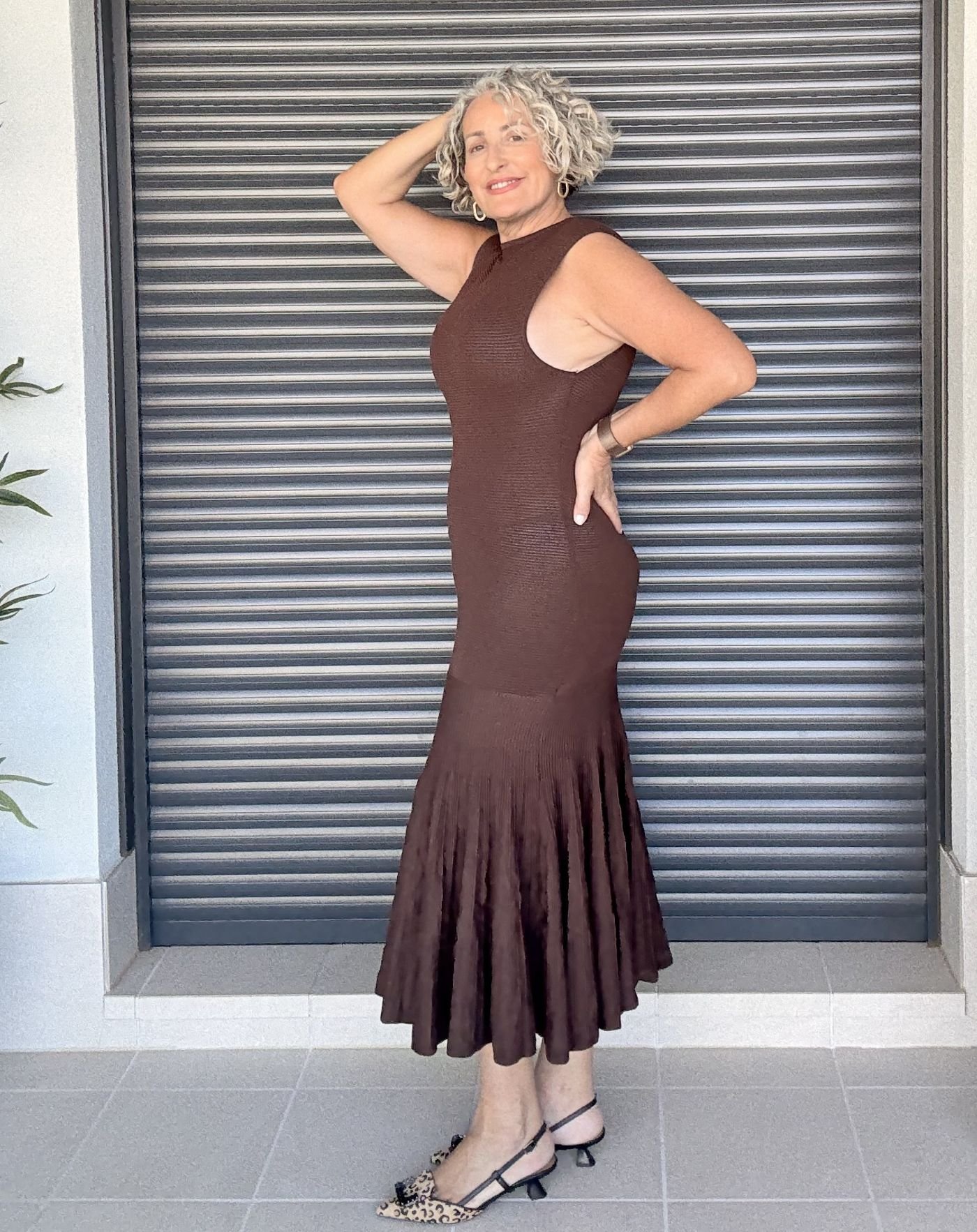 Vestido Sevilla Marrón