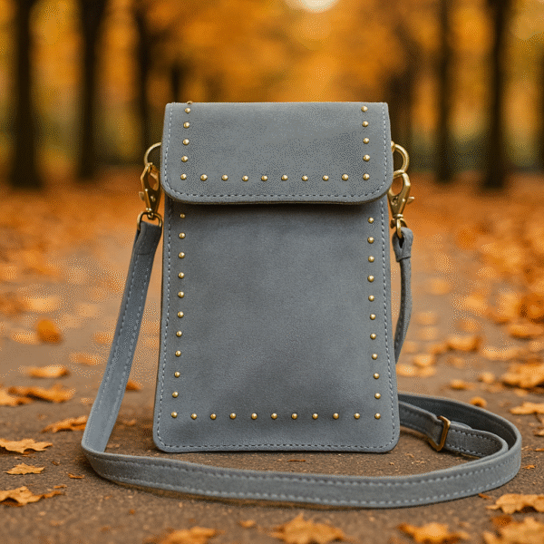 Bolso Bandolera Gris