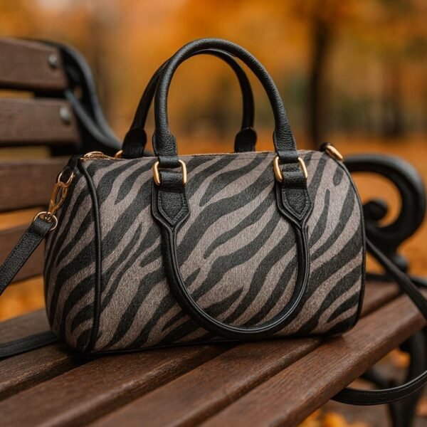 Bolso Animal Gris
