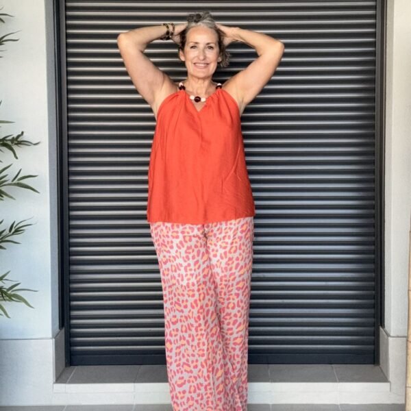 Pantalón Estampado Salvaje Taupe. Pantalón Estampado Salvaje Taupe.