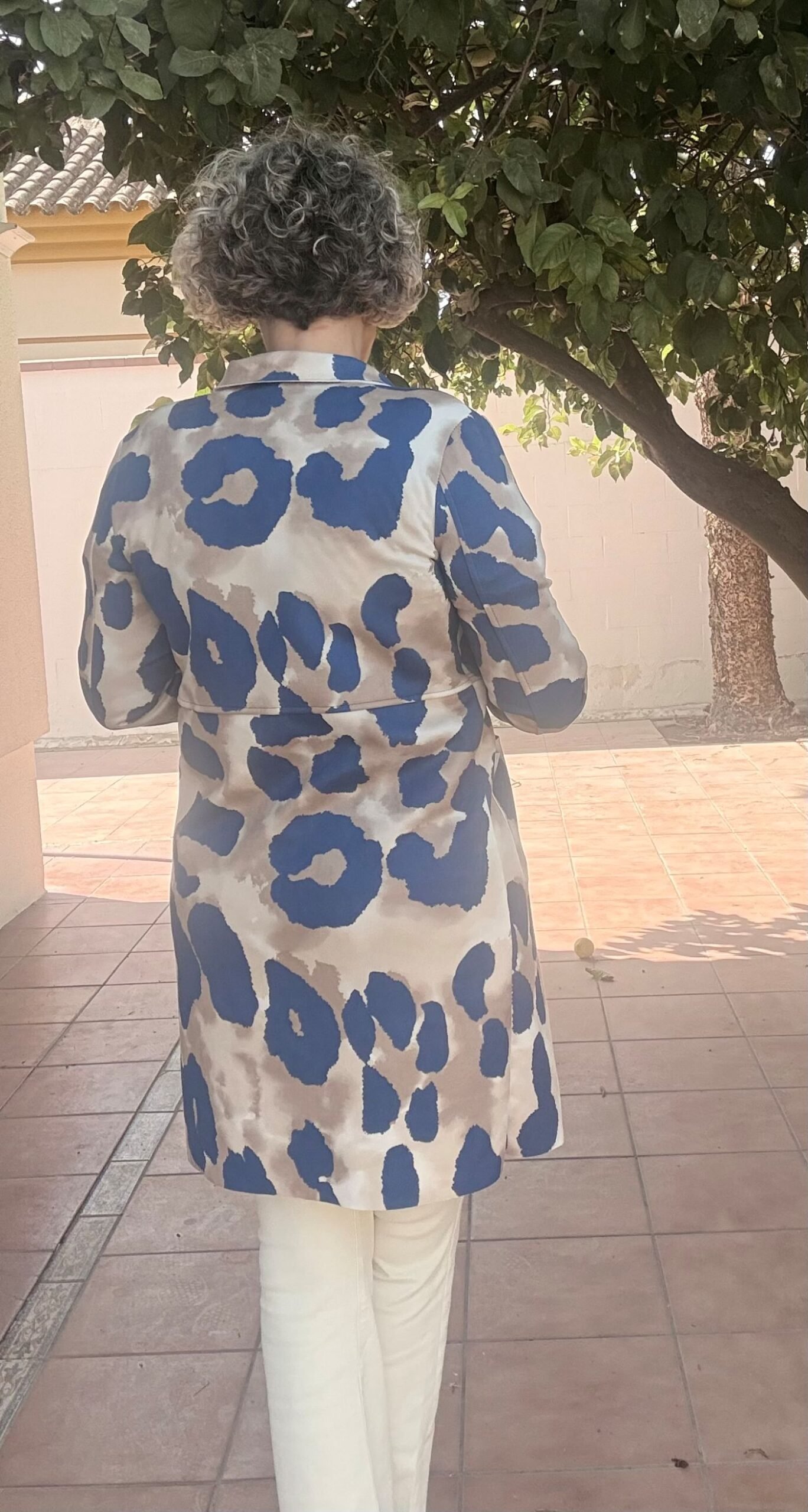 Abrigo Azul Antelina