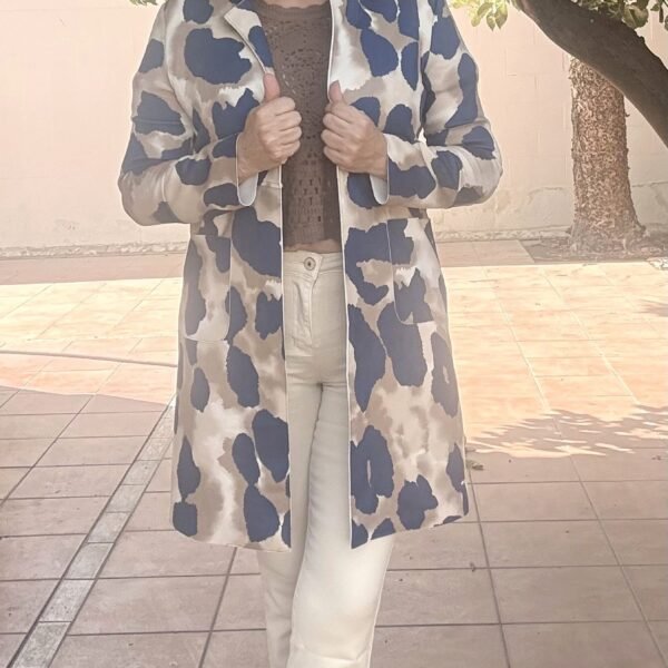 Abrigo Azul Antelina