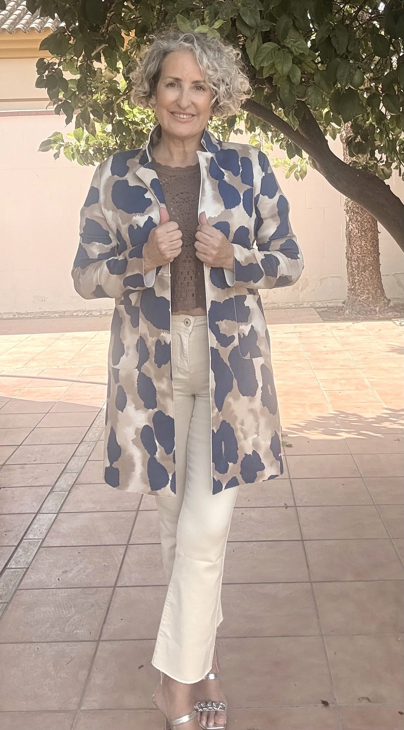 Abrigo Azul Antelina