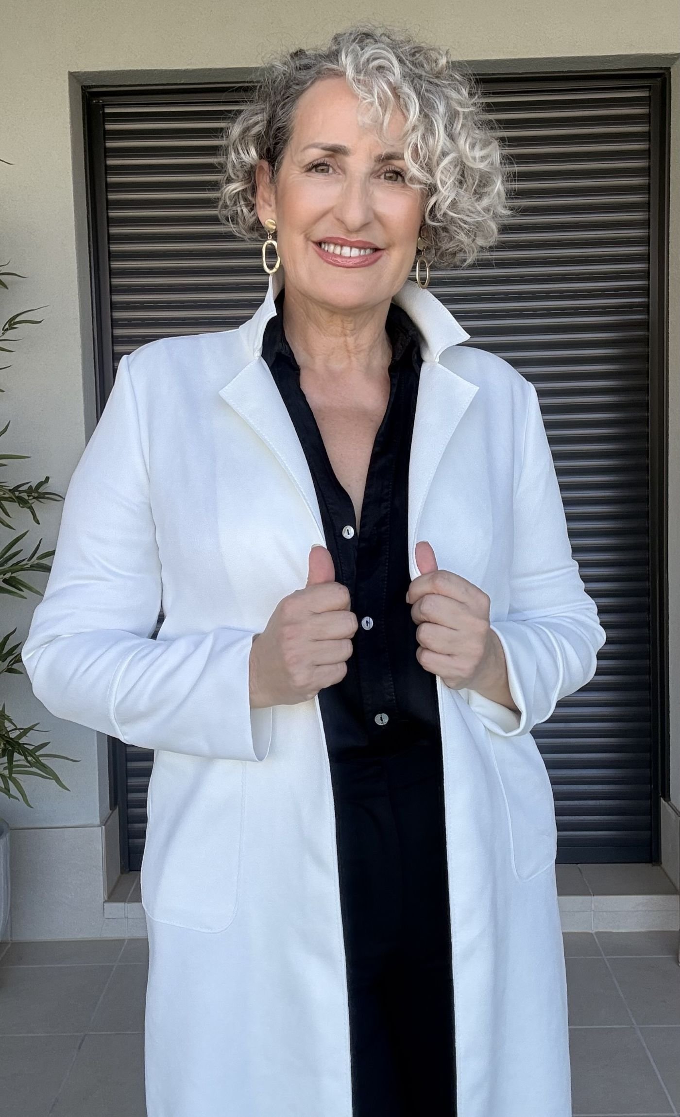 Abrigo Blanco Antelina