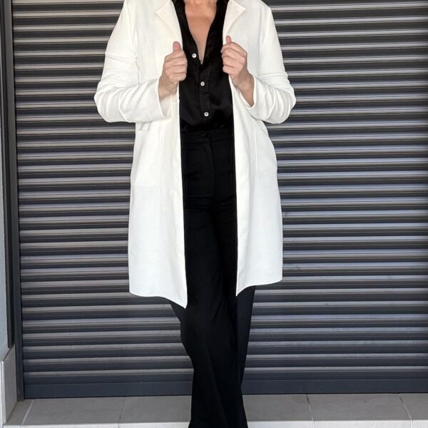 Abrigo Blanco Antelina