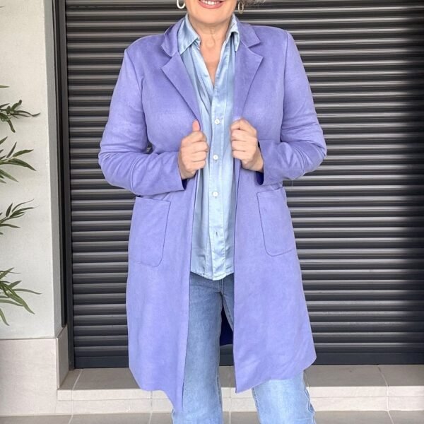 Abrigo Morado Antelina