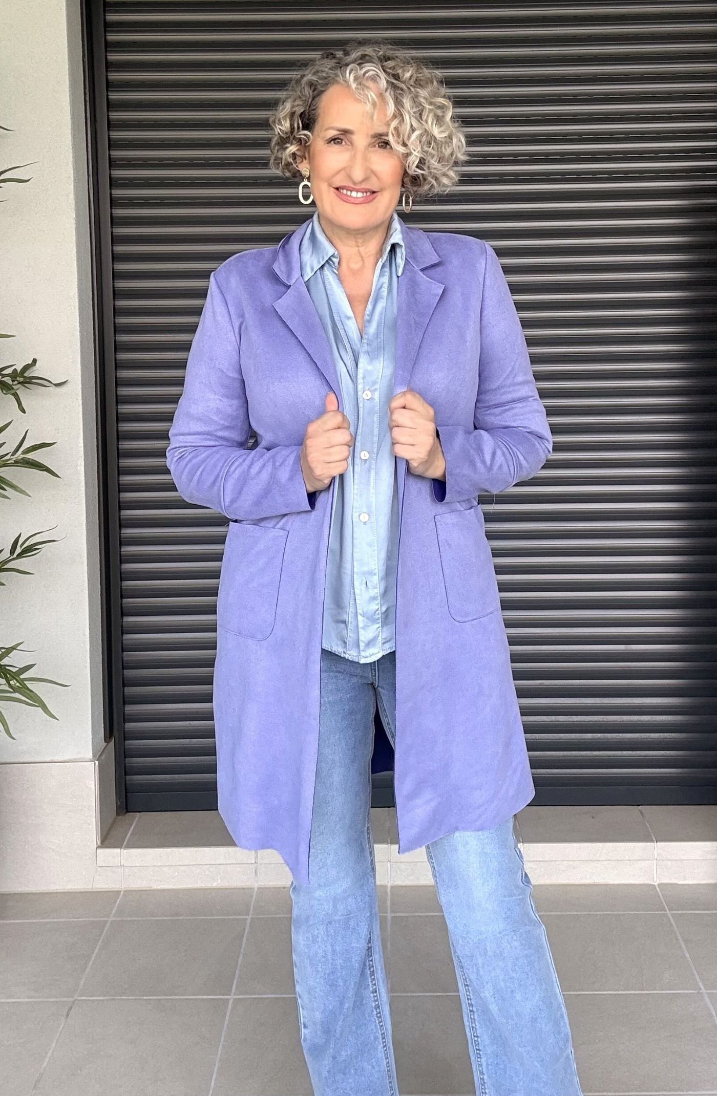 Abrigo Morado Antelina