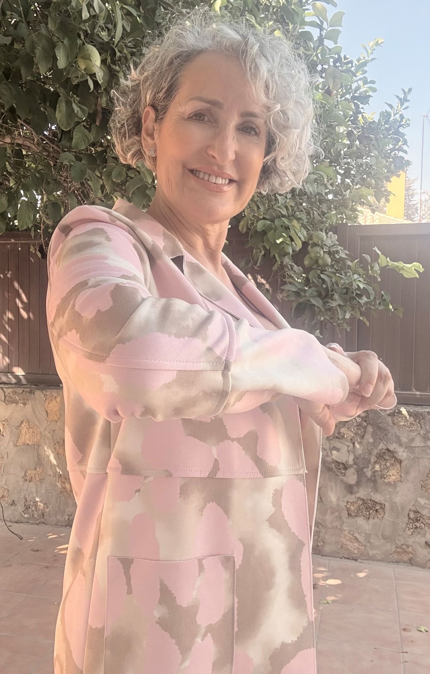 Abrigo Rosa Antelina