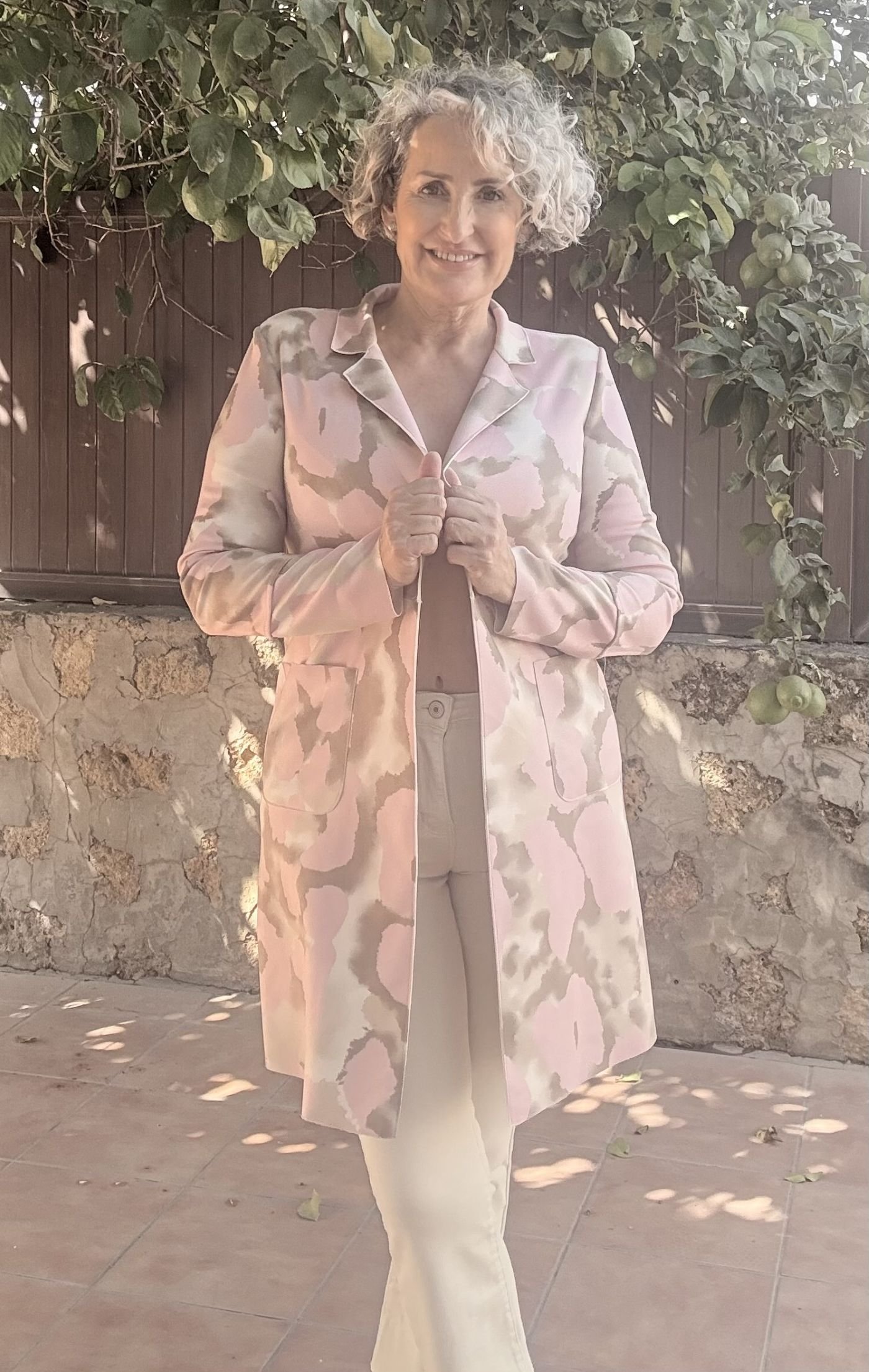 Abrigo Rosa Antelina