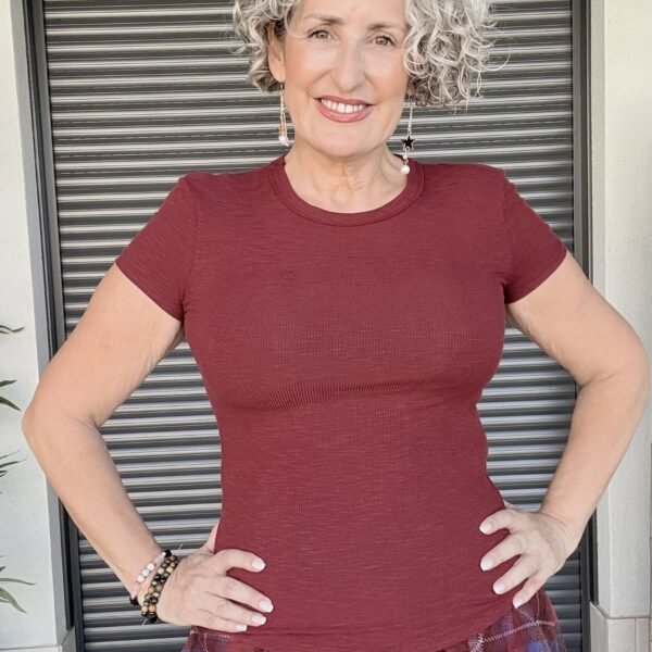 Camiseta Burdeos Canalé