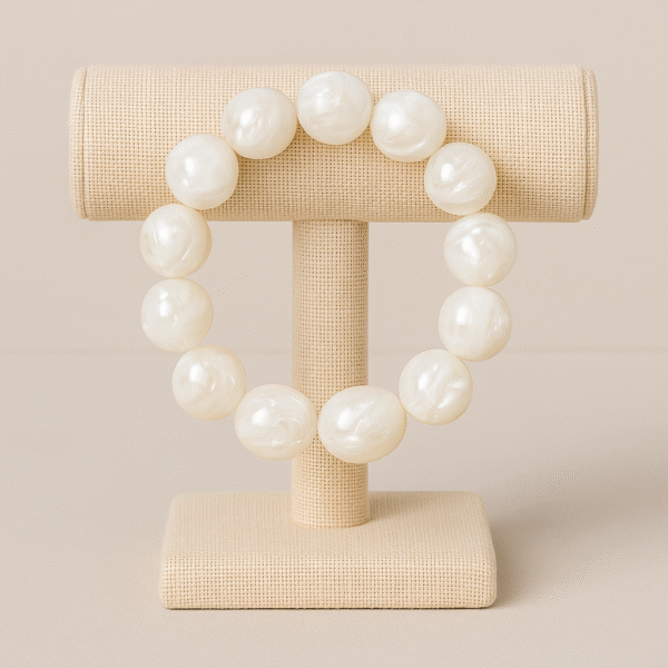 Pulsera Bolas Nácar Glow