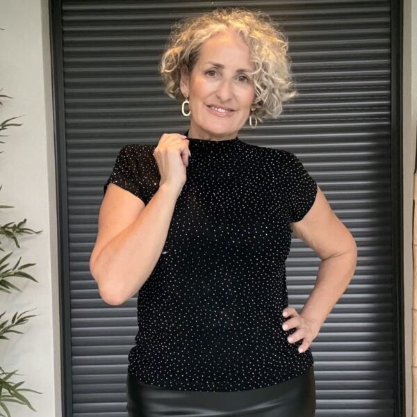 Top Negro Circonitas