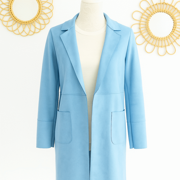 Abrigo Azul Medio Antelina