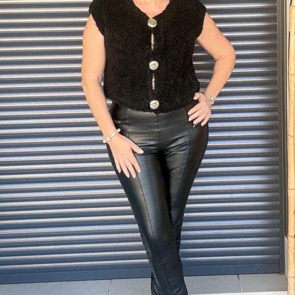 Legging Negro Polipiel Legging Negro Polipiel