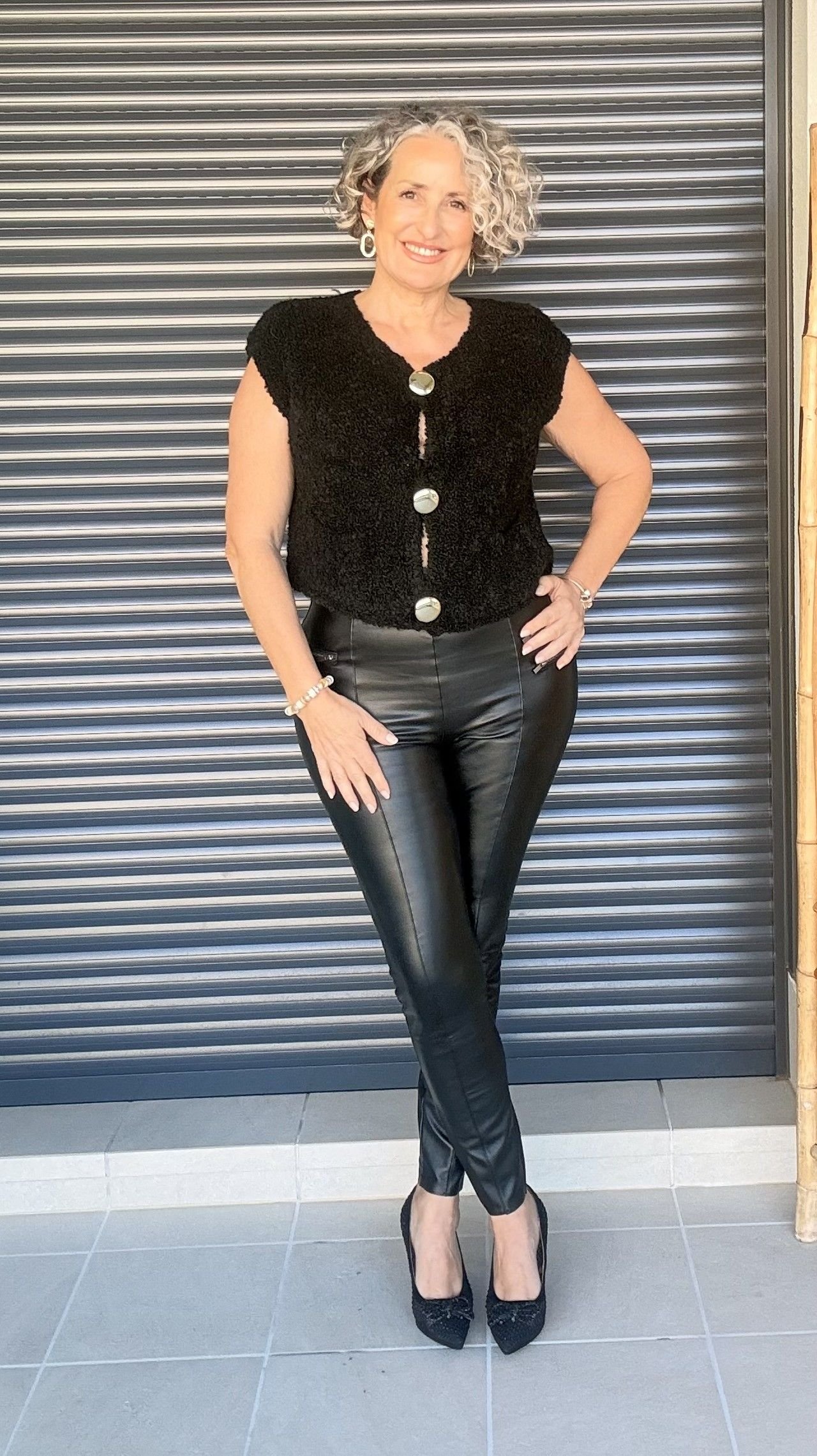 Legging Negro Polipiel