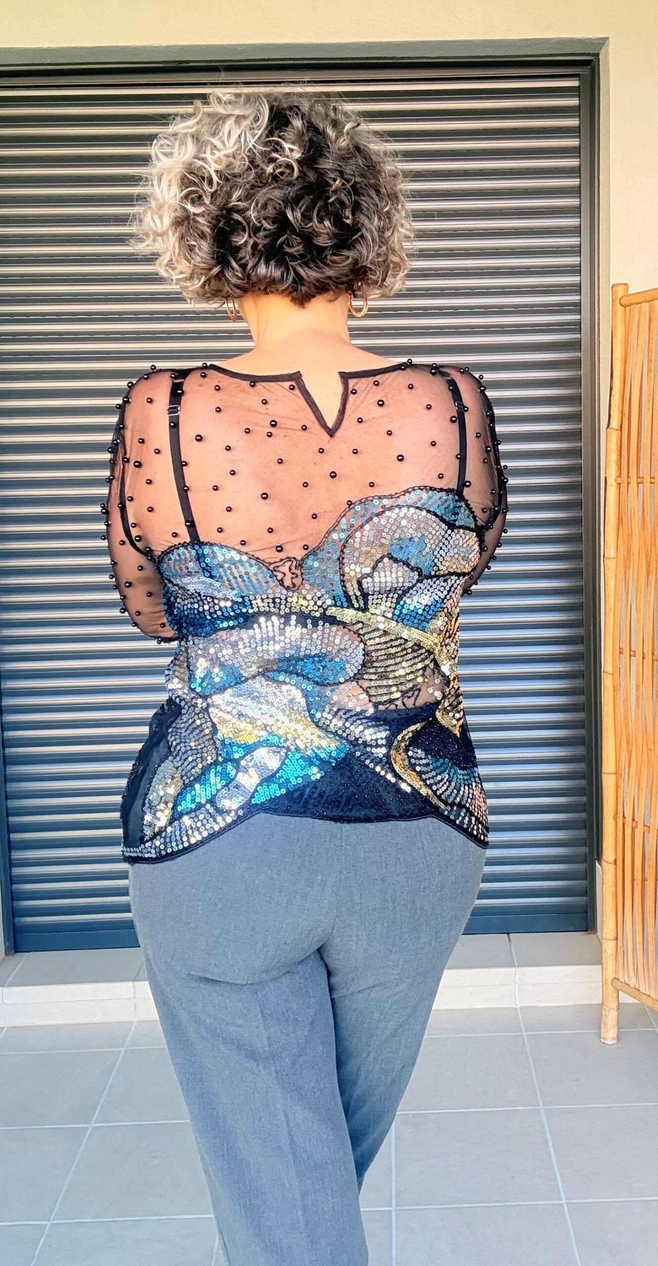 Blusa Tul Lentejuelas Joy