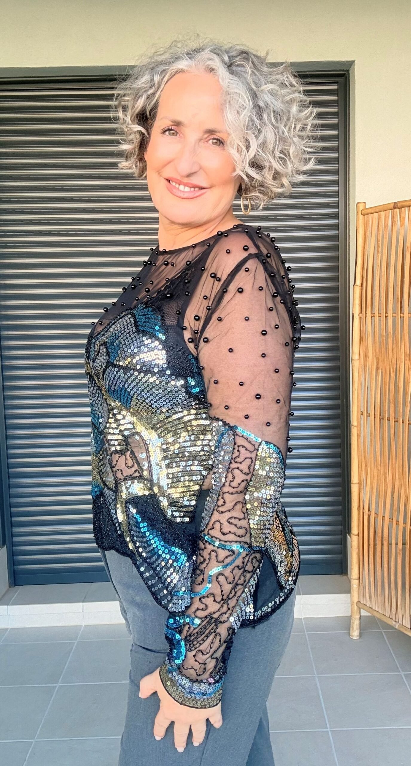 Blusa Tul Lentejuelas Joy